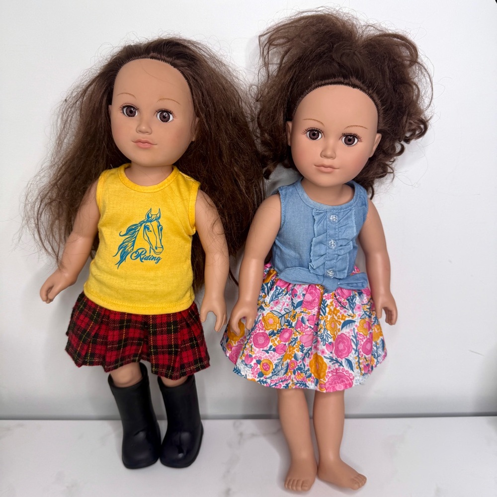 2013 My Life As 18" Poseable Dolls (2)
